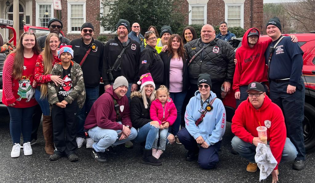 2023 Coatesville Christmas Parade Modena Fire Company